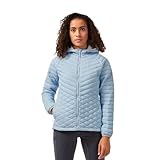 Craghoppers Womens ExpoLite Synthetic Insulated Hooded Jacket, Harbour Blue, 12