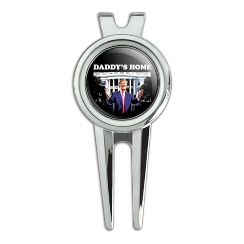 Trump's White House Golf Divot Repair Tool and Ball Marker
