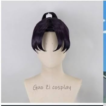 忍たま乱太郎 コスプレ 潮江文次郎 ウィッグ コスプレ 忍たま Amazon.co.jp: 忍たま乱太郎 潮江文次郎 コスプレウィッグ ネット付き