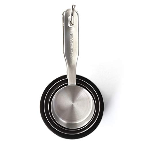 Norpro Four Piece Stainless Steel Measuring Cup Set #TOP29