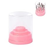 Loch: 48 Löcher ExcLent 48 Löcher Nagelbohrer Halter Ständer Displayer Organizer Nail Art Maniküre Box