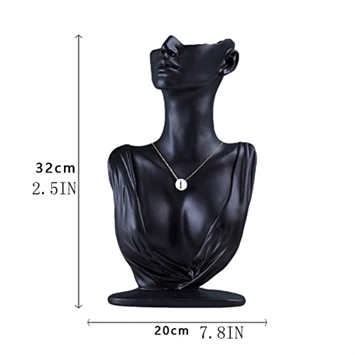 Présentoir à collier et buste de rangement pour sublimer votre coiffeuse chaque matin