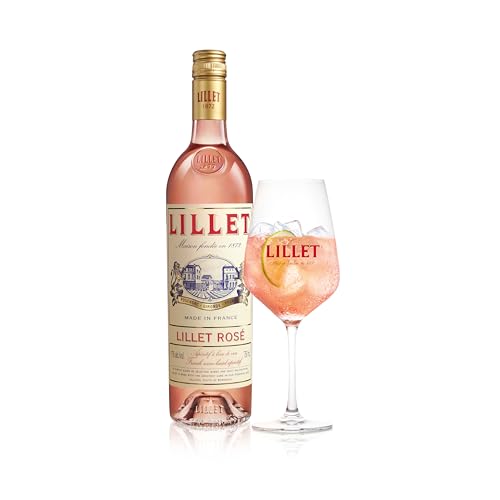 Lillet Rosé – Französischer Weinaperitif mit fruchtig-frischem Geschmack – 1 x 0,75 l, Cabernet Sauvignon (Packung mit 3)