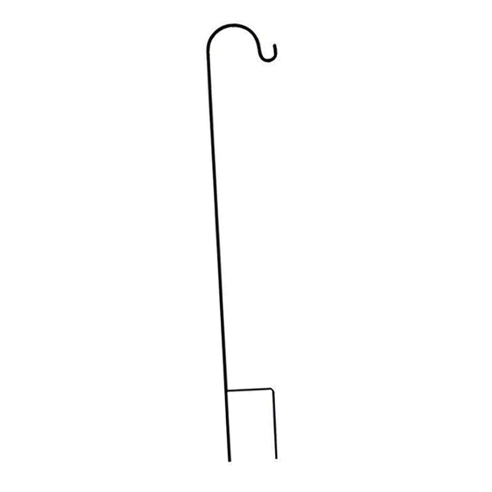 ALCXAZS Sturdy Outdoor Garden Decorative Pole Ground Stake Every Season Hanging Items Section Disassembly Makes Easy To Install And Remove Flower Pot Hanging, Style B