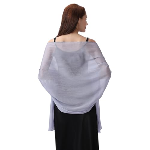 SK Studio Chiffon Scarfs formal Shawls for Evening Dresses Wedding Shawl Wraps Bridal Scarve for Women2