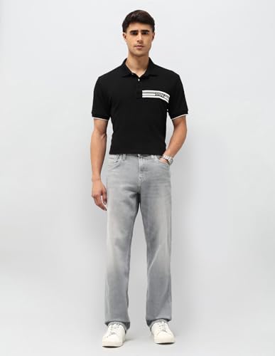 Image of U.s. Polo assn. Denim co. Men's Shawn Relaxed fit Black Jeans