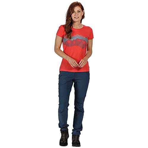 Regatta Womens/Ladies Highton Stretch Hiking Trousers (12 Us L) (Dark Denim) #TOP2