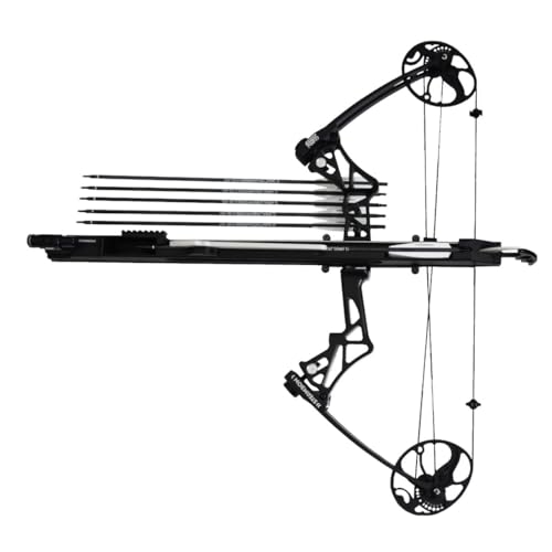 FENRIS Compound Bow Magazine with M1 Bow - Repeating Compound Bow with 5-Shot Magazine for Target Practice, Hunting, Shooting Sports - 17-70 lbs Draw Weight, Accurate 150 ft