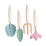 【Polyvalent et pratique】 : Cet râteau, fourche et outil jardin est idéal pour diverses tâches jardinage. Qu'il s'agisse planter, creuser ou repiquer des fleurs, ces outils sont conçus pour répondre aux besoins des jeunes jardiniers et les aider à développer leurs compétences.