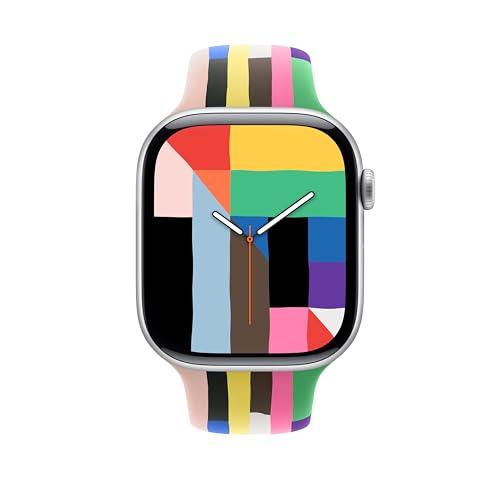 Image of Apple Watch Band - Sport Band - 46mm - Pride Edition - Regular - M /L