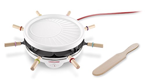 LAGRANGE Raclette Multifonction Raclette 8 Grill’ Crêpes 3en1