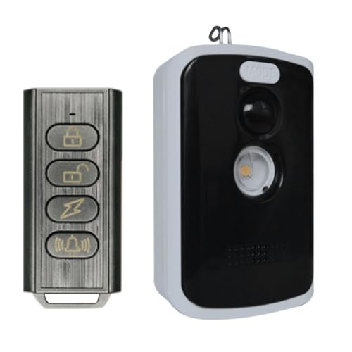 Outdoor Camping Alarm - umlaufende Sicherheit aus ABS 125 dB, ferngesteuertes Gerät, Mehrzweck-Sicherheitswerkzeug | Vielseitiger Schutz für Wandern, Nacht