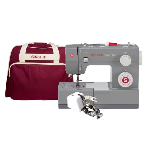 Imagen de Singer Heavy Duty 4432 con bolsa para amapolas y prensatelas para coser