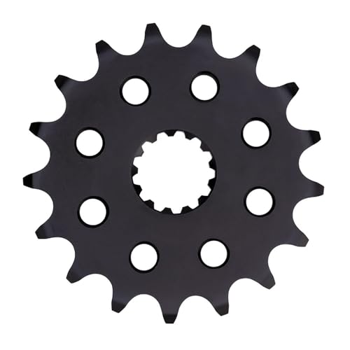 Pignon avant moto 525 17T idéal pour les longs trajets en GSX-8S et GT650