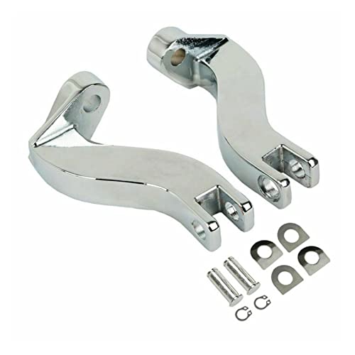 Repose-pieds arrière pour Harley Road King avec supports de fixation robustes de qualité