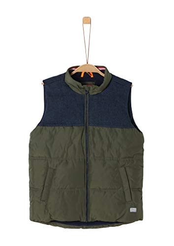 Preisvergleich Produktbild s.Oliver Jungen Steppweste mit Wattierung khaki M