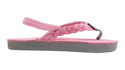 Image of Rainbow Sandals Kid's Single Layer Premier Leather Flirty Braidy