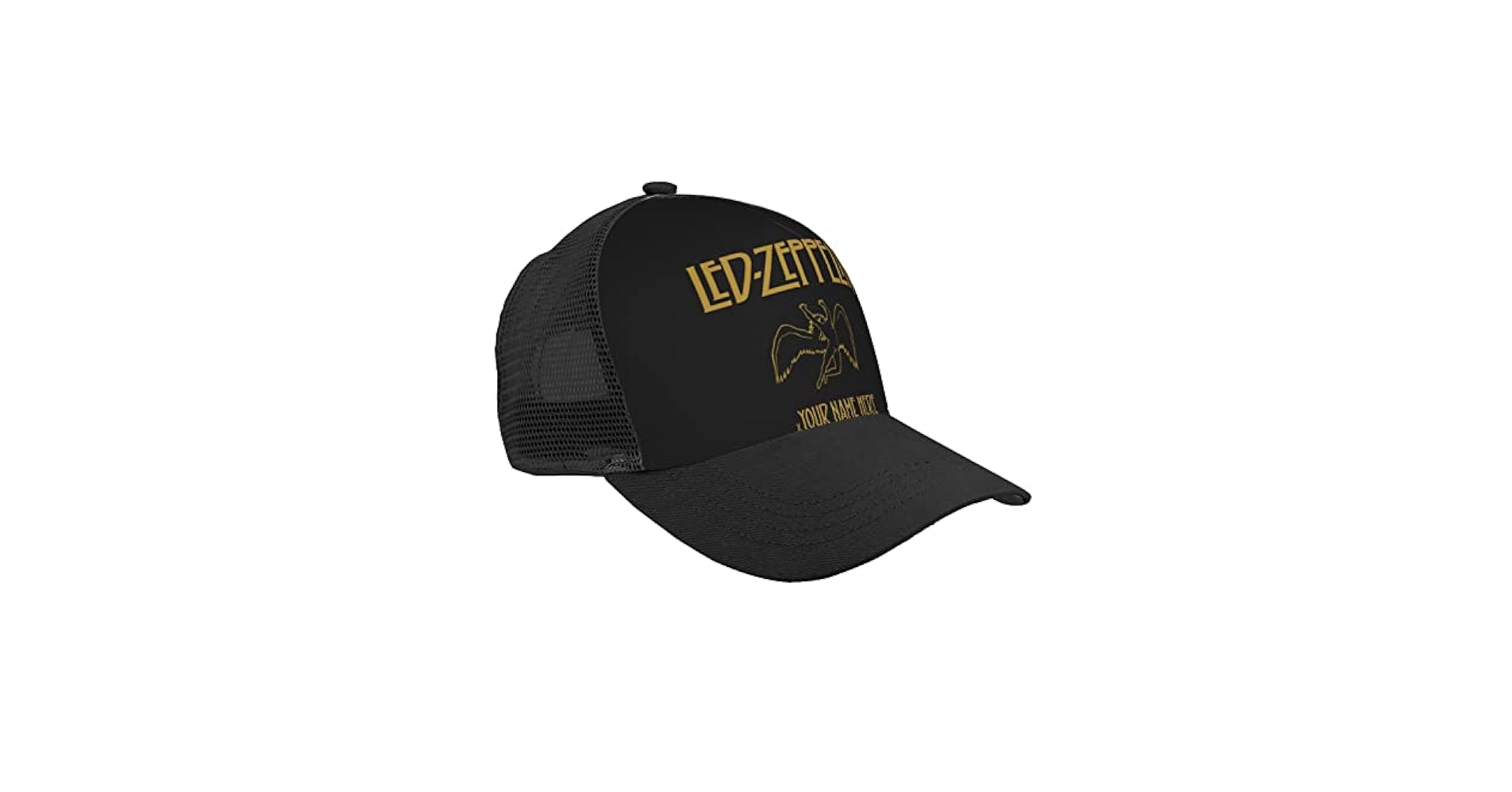 Amazon | [LYNJSE] 帽子 メンズ キャップ Led Zeppelin レッド