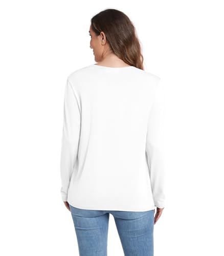 Image of ADANIKI Women's Long Sleeve Cardigan with Pockets Lightweight Casual Loose Open Front Cardigans