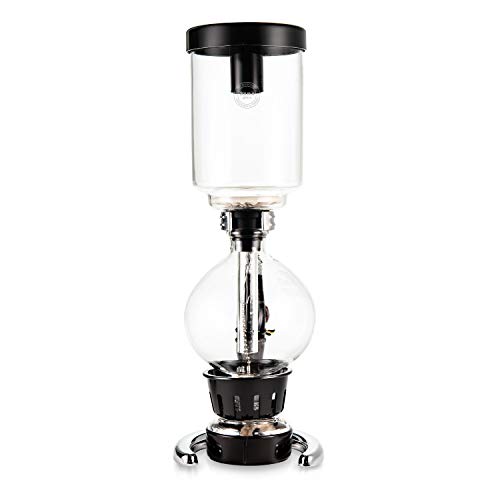 Yama Glass Siphon-Vakuum-Kaffeemaschine, 590 ml, transparent – Bild 3