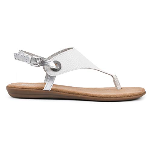 Image of WHITE MOUNTAIN Women's London Flat Sandal