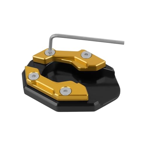 Pied de support latéral CNC pour XMAX 300, extension de béquille haute précision 2015-2021