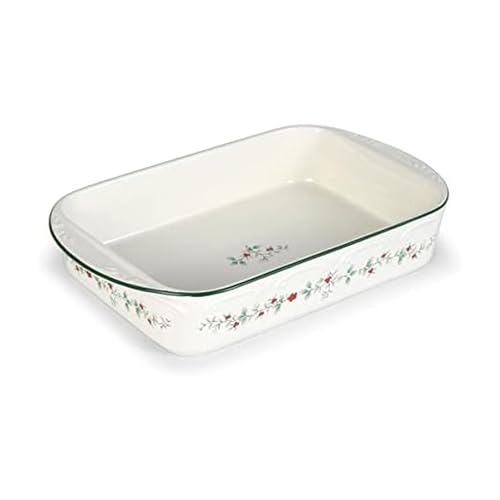 Pfaltzgraff Winterberry Rectangular Baker, 13 Inch