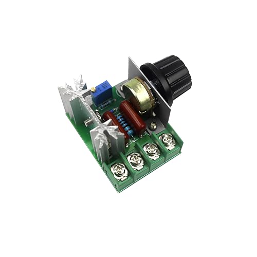 Image of Shockley E-DIMMER AC 50-220V 2000W SCR Triac Electric Voltage Regulator Temperature /Motor Speed Controller Light Dimmer (2000W SCR Triac - 2 Piece)