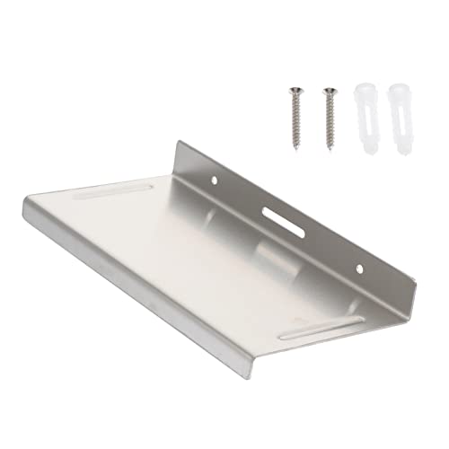 KONTONTY Toiletries Shelf Wall-mounted Rack over Toilet Storage Bathroom Organizer Shelf Stainless Steel Holder