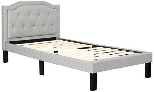 Poundex Beds, twin, Blue Grey