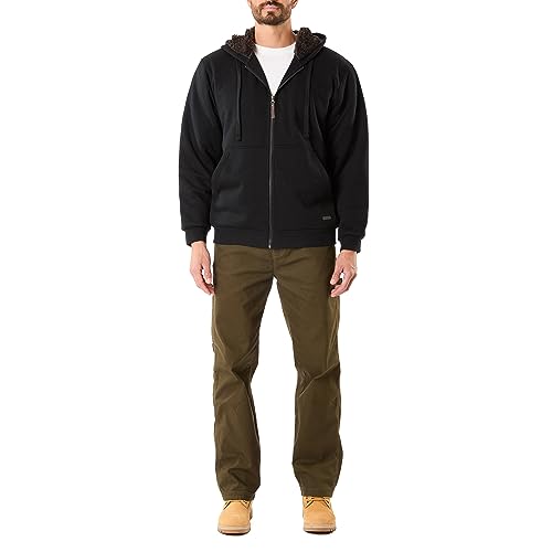 Image of Smith's Workwear Men's Big Men's Sherpa-lined Fleece Jacket
