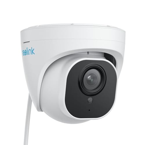 Reolink 4K Ultra HD PoE Security Camera with Human/Vehicle Detection, Outdoor IP67 Waterproof, Time Lapse, Audio Recording, 256GB Micro SD Storage for 24/7 Recording(not Included), RLC-820A