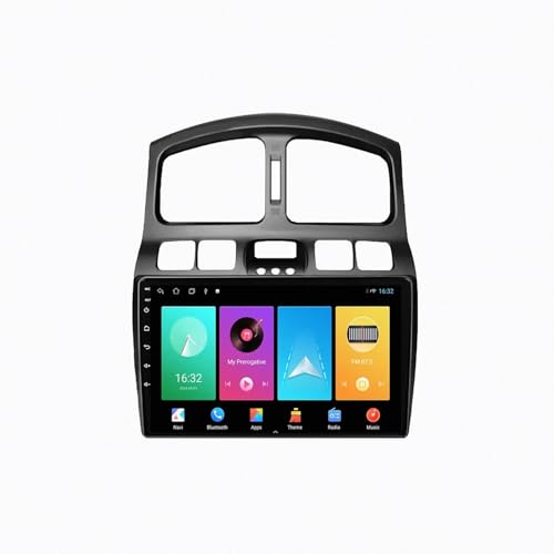 Écran Tactile Hyundai Santa Fe Solution Bluetooth et GPS Android 15 Fluide 9 Pouces