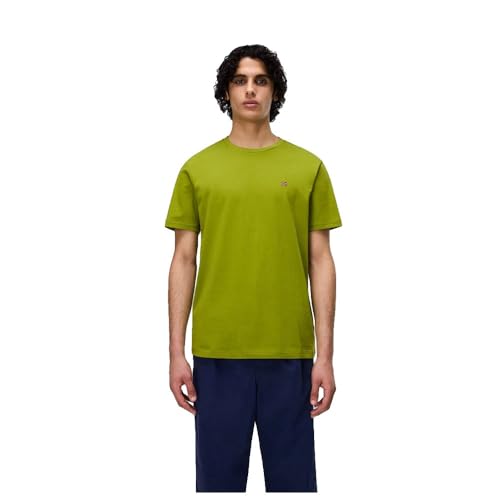 Napapijri S Turin para hombre, Verde Dorado, Medium