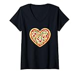 Photo Gallery donna san valentino pizza fast food pizze maglietta con collo a v Photo Gallery donna san valentino pizza fast food pizze maglietta con collo a v