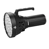 IMALENT MS32W Brightest Flashlight 200,000 Lumens, Cree XHP70.2 LEDs Tactical Flashlights High Lumens with 8 Modes Type-C Rechargeable Flash Light for Outdoor, Emergency and Caving (MS32W)