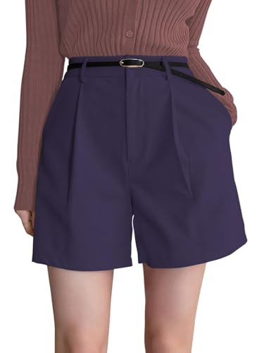 Image of GRECIILOOKS Women's Western Shorts - Trendy Knee Length Casual Bottoms | Relaxed Fit Summer Shorts for Girls & Women (Available in Plus Size)