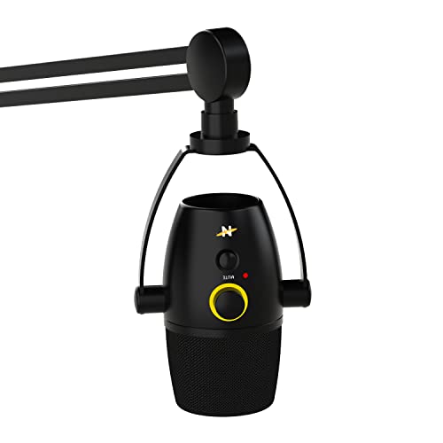 Image of NEAT Microphones Neat Bumblebee II - Professional Cardioid Directional USB Condenser Microphone with 24 bit /96 kHz Digital Audio for Recording, Streaming, Podcasting, and Gaming - Black