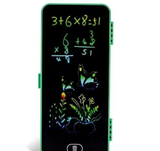 NEW 7 Inch LCD Writing Tablet | Colorful Drawing & Early Education Toy with Hard Shell Perfect for Pencils, Pens, Markers for Kids Reusable, Erasable (Pack of 1)(Multicolor) EXIM-T_P533