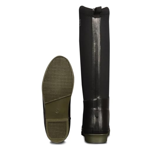 Ovation Women's Mudster Comfort Rider Boot Round Toe Black 9 B4