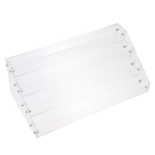 PAMINGONO Organizador de Esmaltes de Uñas Acrílico de Soporte Exhibidor Compacto y Estable para Esmalte Almacenamiento Multi-slot para Manicura Hogar o Tienda