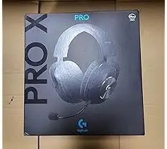 Logitech G PRO X Gaming Headset (2nd Generation) with Blue Voice, DTS Headphone 7.1 and 50 mm PRO-G Drivers, for PC, Xbox One, Xbox Series X|S,PS5,PS4, Nintendo Switch, Black (Renewed)