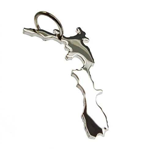 Preisvergleich Produktbild Neuseeland Anhänger in massiv 925 Silber