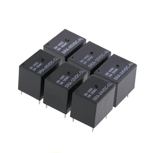 Relé SRA-12VDC-CL 5PIN con alta capacidad de 20A para conmutación estable 2