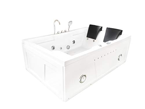 Whirlpool massage hydrotherapy corner bathtub hot tub 2 two person YELLOWSTONE
