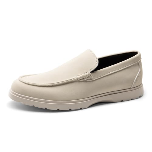 Bruno Marc Men's Dress Shoes Loafers Casual Slip-on Lightweight Classic Shoes 12 Sand
