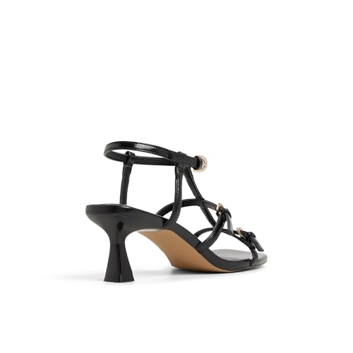 Call It Spring Women's Saphiraa Heeled Sandal, Black, 7.5 by Call It Spring - Used condition - Image 2