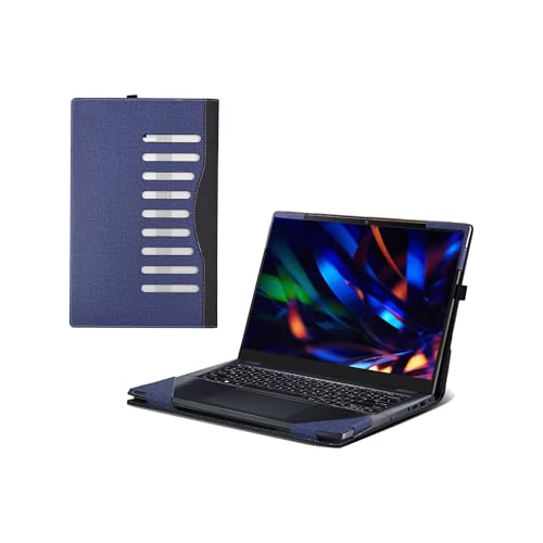 Funda para Laptop Acer TravelMate P4 Spin 14 2 en 1 Azul Oscuro miniatura 1