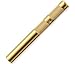 Generic 61360 3 Pc. Brass Drift Punch Set，3/4, 1/2, 3/8 in. 25075 25076 25077, Gold