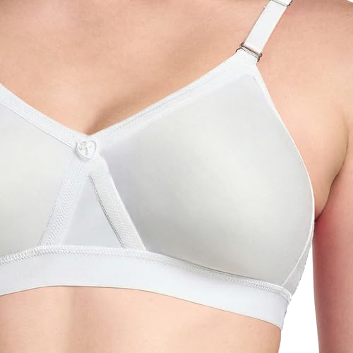 Image of TRYLO Women's Cotton Solid Regular Fit Bra